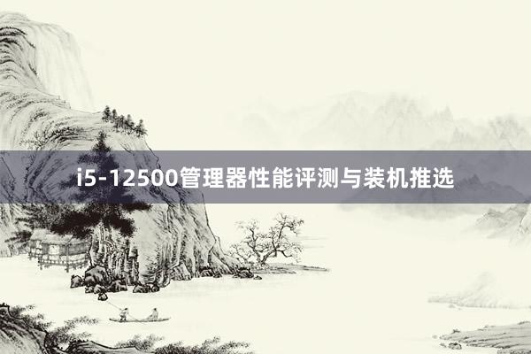 i5-12500管理器性能评测与装机推选