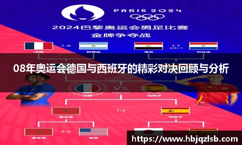 好博体育08年奥运会德国与西班牙的精彩对决回顾与分析